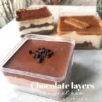 chocolate layers dessert box dessert box