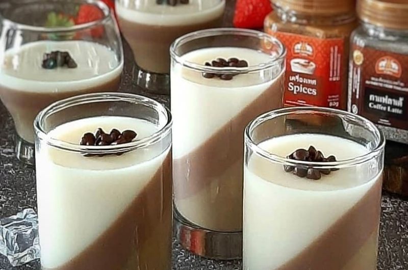 Coffee Choco Latte Pudding