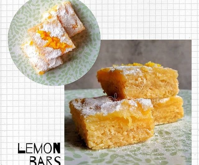 Lemon Bars Cake