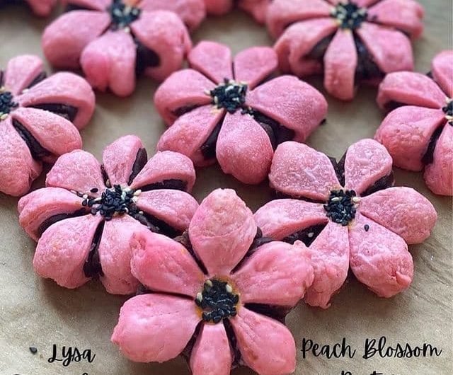 Peach Blossom Pastry