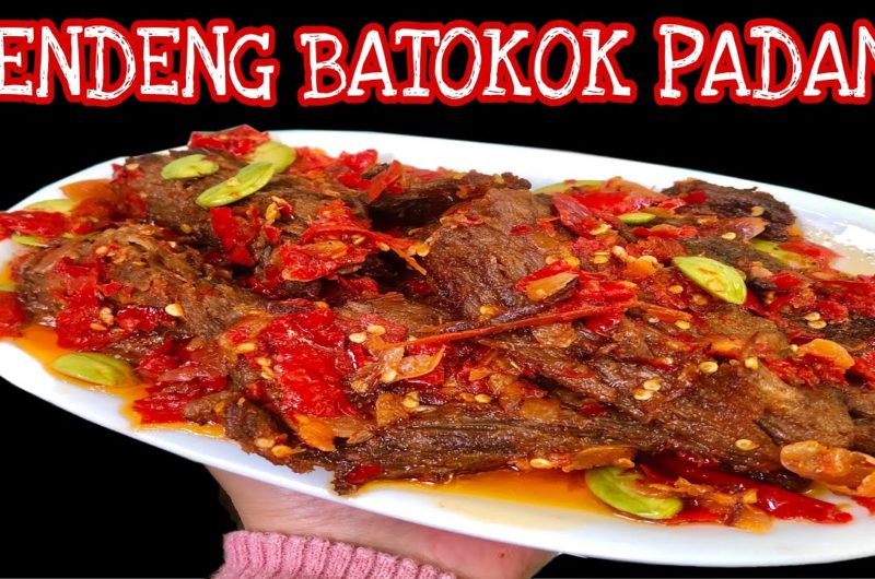Dendeng Batokok Khas Padang, Kuliner Bercitarasa Pedas 